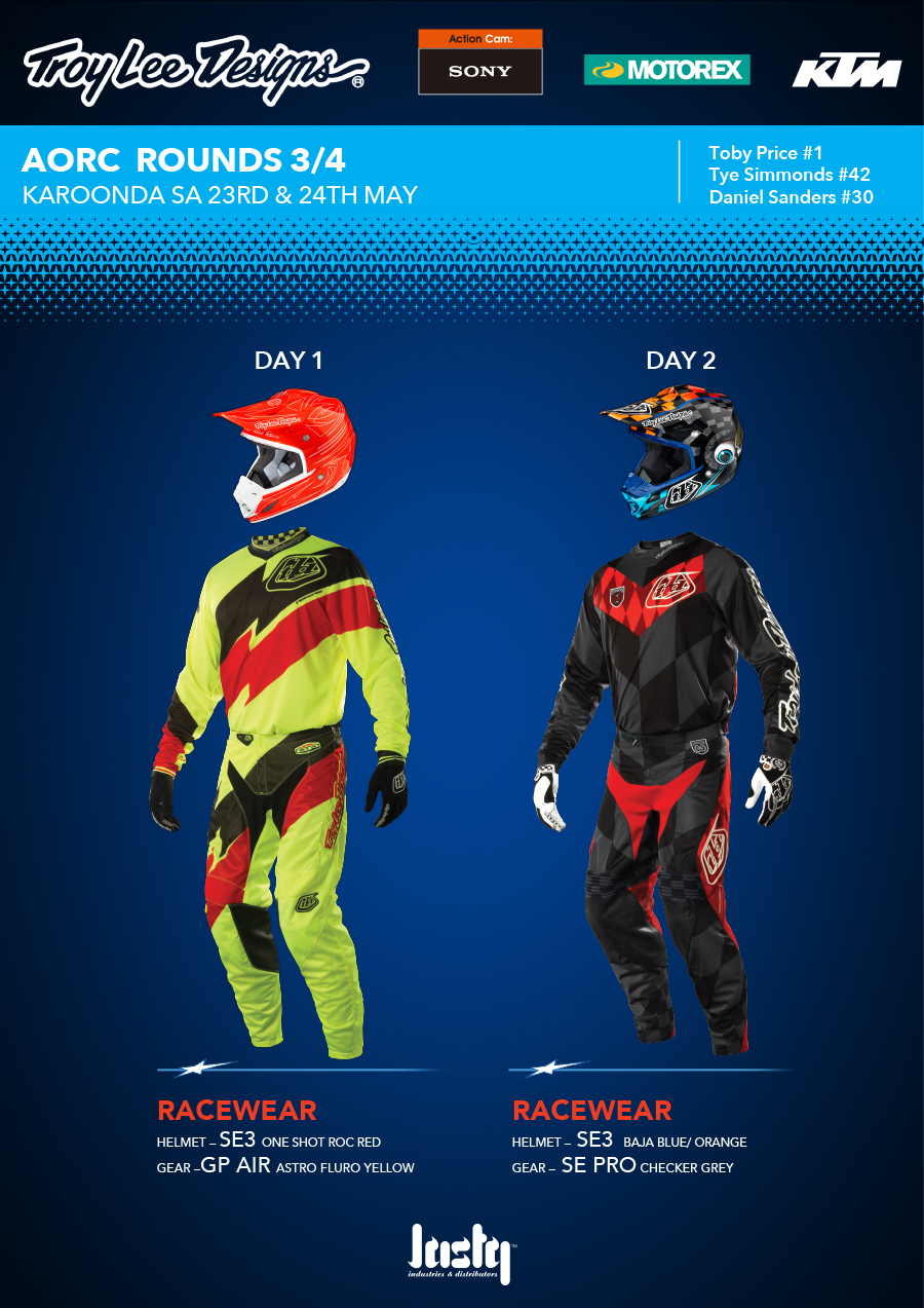 Troy Lee Designs | AORC Round 3/4 - Karoonda SA